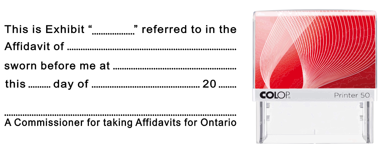 ON34S+-+%22Exhibit%22+Self-Inking+Stamp+